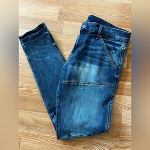 #101.   G-Star Raw 5620 Dark Wash Blue Skinny Jeans